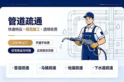 渝中管道疏通