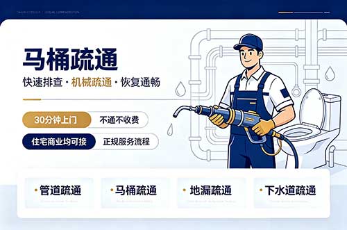 渝中马桶疏通