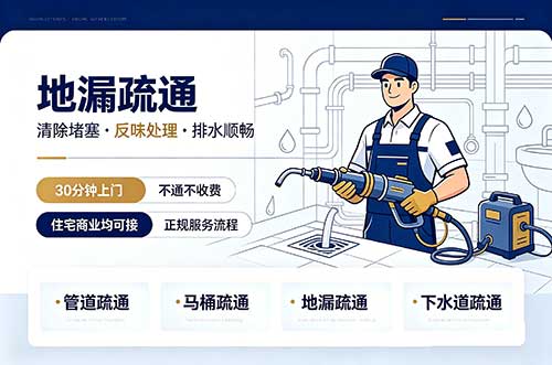 渝中地漏疏通