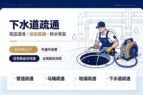 渝中下水道疏通