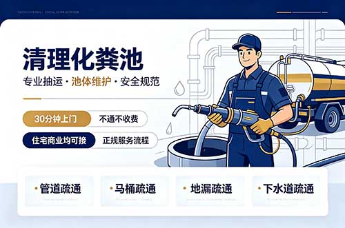 渝中清理化粪池